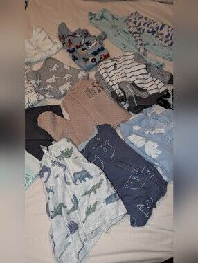Infant Clothing Bundle Boys 3-6 Month 30+ Pieces EUC